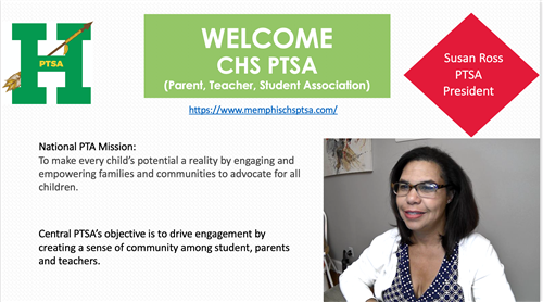 PTSA Freshmen Welcome 